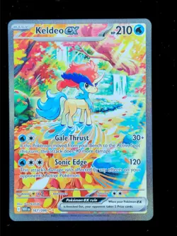 Keldeo ex 167 Pokemon White Flare WHT 2025 NM 🔥🔥🔥 - Image 1