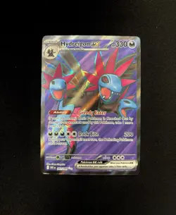 Hydreigon Ex - 161/086 - SV: White Flare Holo Ultra Rare Near Mint Pokemon TCG - Image 1