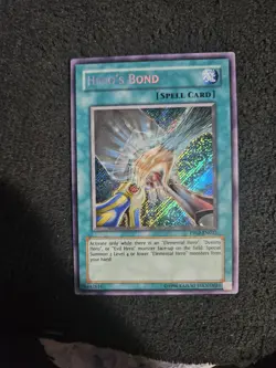 Hero's Bond - PP02-EN012 - Secret Rare Yugioh LP - Image 1