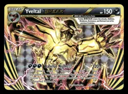 Yveltal Break 66/114 Ultra Rare Steam Siege Pokemon Card - Image 1