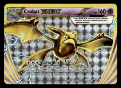 Crobat Break XY181 Ultra Rare Black Star Promo Pokemon Card - Image 1