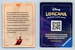 Lore Story #17 Reign Of Jafar 2025 Disney Lorcana Card TCG - Image 1