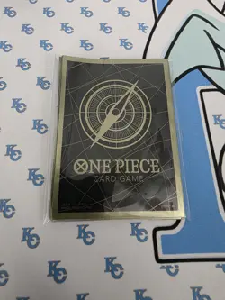 Standard Black Gold 10pcs Sleeves One Piece Card Game Official US-based - Image 1