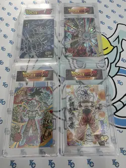 Dragon Ball Super Goku Collection Doujin Card RARE Custom Slab - Image 1