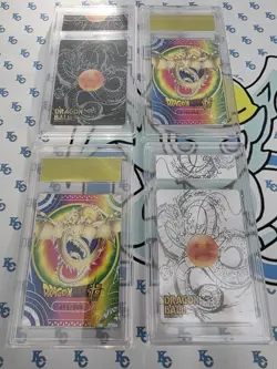 Dragon Ball Super Goku Collection Doujin Card RARE Custom Slab - Image 2