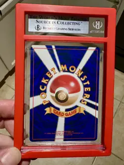 Pokemon Card Blaine's Moltres Gym Heroes Holo 1998 Japanese BGS Beckett 9 Swirl - Image 2