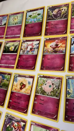 32 LOT Pokemon Cards DISCONTINUED FAIRY PINK 6 Holos Rare TCG ALL DIFFERENT - Image 4