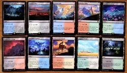 Set all 10 Rare Dual Filter Lands Untapped *NM* Magic MTG Commander Decks EDH - Image 1