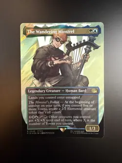 MTG Final Fantasy English The Wandering Minstrel 0548 Surge Foil - Image 1