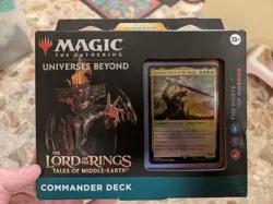 Magic The Gathering Hosts of Mordor Lord of The Rings Commander Deck New Sealed - Image 1