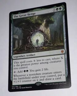 The Great Henge Throne of Eldraine MTG Magic Mythic 161/269 *Condition* - Image 1