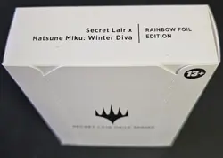 MTG Secret Lair x Hatsune Mike: Winter Diva Foil Edition English SEALED - Image 1