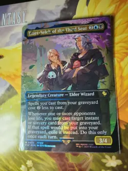 Emet-Selch of the Third Seat - Chocobo Track Foil - Final Fantasy MTG - FIN #473 - Image 2