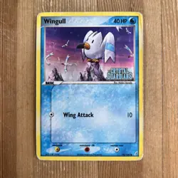 Pokemon TCG Wingull EX Crystal Guardians 70/100 Reverse Holo Common HP/DMG - Image 1