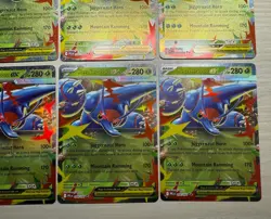 Lot Of 10: Pokemon TCG Phantasmal Flames Mega Heracross ex 004/094 - Image 4