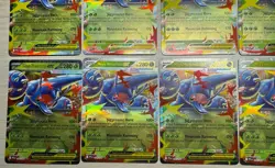 Lot Of 10: Pokemon TCG Phantasmal Flames Mega Heracross ex 004/094 - Image 5