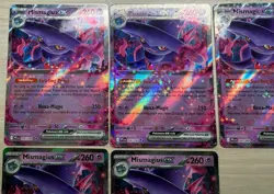 Lot Of 5 : Pokemon Mega Evolution Phantasmal Flames - Mismagius ex 036/094 - Image 2