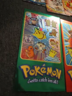 Set of 5 Topps Pokemon TV Animation Edition Series 2 Jumbo Cards w/ extra cards - Image 2