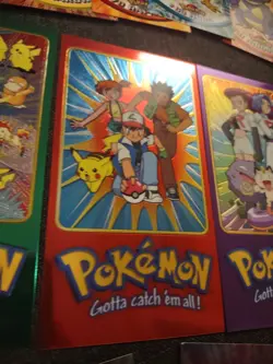 Set of 5 Topps Pokemon TV Animation Edition Series 2 Jumbo Cards w/ extra cards - Image 3