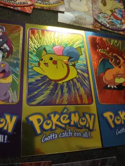 Set of 5 Topps Pokemon TV Animation Edition Series 2 Jumbo Cards w/ extra cards - Image 5