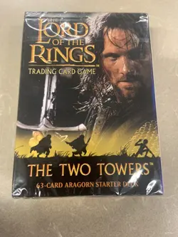 Lord of The Rings Trading Card Game the Two Towers Aragorn Starter Deck Sealed - Image 1