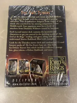 Lord of The Rings Trading Card Game the Two Towers Aragorn Starter Deck Sealed - Image 2