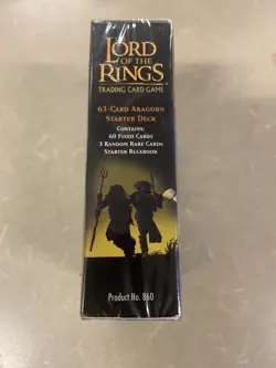 Lord of The Rings Trading Card Game the Two Towers Aragorn Starter Deck Sealed - Image 4
