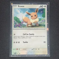 Eevee - SVP 043 - Cosmos Holo - Black Star Promo - Pokemon Card - NM/M - Image 1