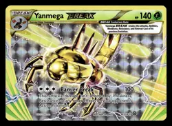 Yanmega Break 8/114 Ultra Rare Steam Siege Pokemon Card - Image 1