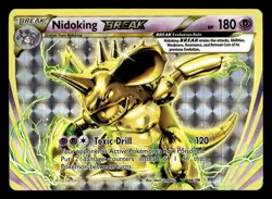 Nidoking Break 46/108 Ultra Rare XY Evolutions Pokemon Card - 3 - Image 1