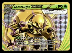 Chesnaught Break 12/162 Ultra Rare XY Breakthrough Pokemon Card - Image 1