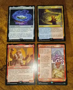 There and Back Again 0151 + Three Cards The Lord of the Rings LTR MTG - Image 1