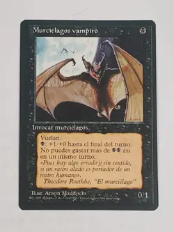 MTG Vampire Bats (Spanish 4th Edition (BB)/Black/C) - BGM - Image 1