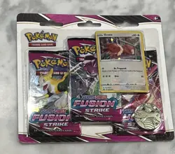Pokemon TCG Fusion Strike 3 Pack Blisters Set Of 2 (Eevee) Brand New/Sealed 820650809200 - Image 4