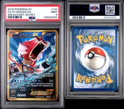 Pokemon Gyarados EX 123/122 Full Art XY Breakpoint PSA 9 - Image 3