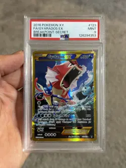 Pokemon Gyarados EX 123/122 Full Art XY Breakpoint PSA 9 - Image 4
