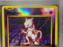 2016 Pokemon XY Evolutions: #51 Mewtwo - Reverse Holo - PSA 10 - Image 3