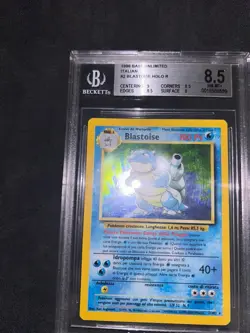 Blastoise Set Base 2/102 Ita Pokemon Bgs 8.5 - Image 5