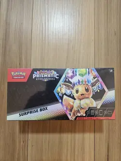 Pokemon TCG Scarlet and Violet Prismatic Evolutions Surprise Box New & Sealed - Image 1