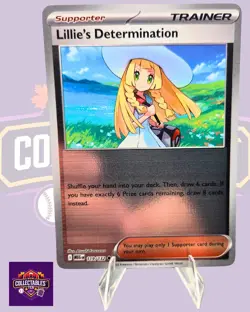 Lillie's Determination 119/132 Me01: Mega Evolution Reverse Holo - Pokemon TCG - Image 1
