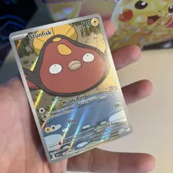 Stunfisk 118/086 Illustration Rare - White Flare Pokemon TCG - Image 3