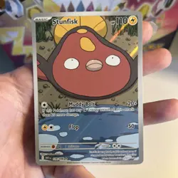 Stunfisk 118/086 Illustration Rare - White Flare Pokemon TCG - Image 4