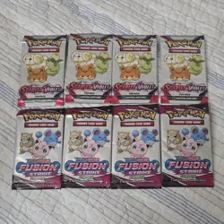 Pokemon TCG Fun Packs : Scarlet & Violet & Fusion Strike Lot • 8 - Image 1