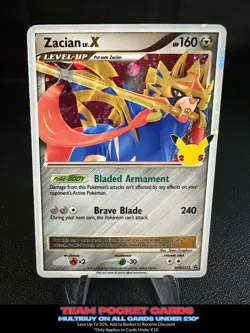 Zacian SWSH135, Black Star Promo, Pokemon, NM - Image 1