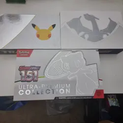 Pokemon UPC Ultra Premium Collection Empty Celebrations Charizard 151 Mew Bundle - Image 1