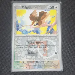 Pidgey - 016/165 - Reverse Holo - Play! League Stamped Promo - Pokemon - NM/M - Image 1