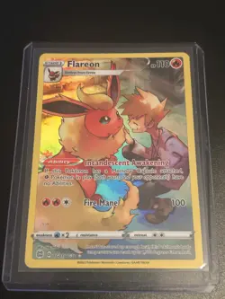 Pokemon Card Flareon TG01/TG30 Brilliant Stars Trainer Gallery Near Mint - Image 1