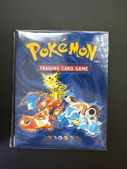 GREAT Condition Pokemon Card Vintage Binder 4 Pocket Ultra Pro WOTC 1999 742818083201 - Image 1