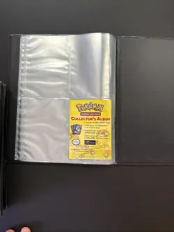 GREAT Condition Pokemon Card Vintage Binder 4 Pocket Ultra Pro WOTC 1999 742818083201 - Image 3
