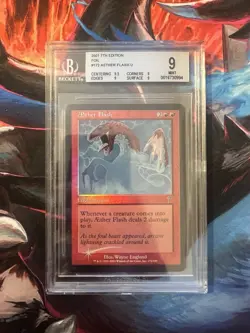 Aether Flash FOIL 7th Edition BGS 9 Magic the Gathering Card - Image 1
